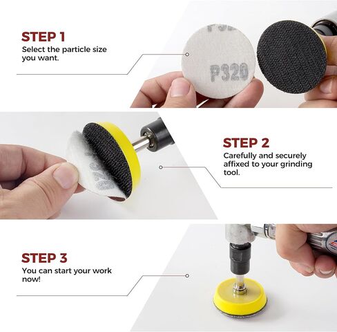 100PCS 2 Inch Hook and Loop Sanding Discs No-Hole Sandpaper 600 Grit Orbital Sander Pads for Sanders Drill Aluminum Oxide Sandpaper Discs for Woodworking Wood Automotive Metal in Saudi Arabia