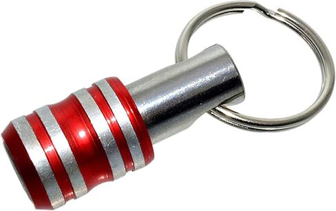 ALLOMN 6PCS Portable Bit Holder, 1/4 inch Hex Shank Screwdriver Bits Retainer, Extension Bar Keychain Screw Adapter Drill with Black Carabiner, Hand held Bit Holder for Drill Bit,Gift for Men in Kuwait