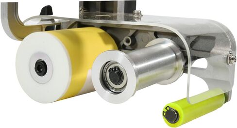 اداة صنفرة احترافية بحزام هوائي مع 10 قطع مقاس 60 × 280 ملم، اداة صنفرة سلكية معدنية تعمل بالهواء المضغوط جيدة للاعمال الخشبية والمعادن والتلميع بنفسك in Kuwait