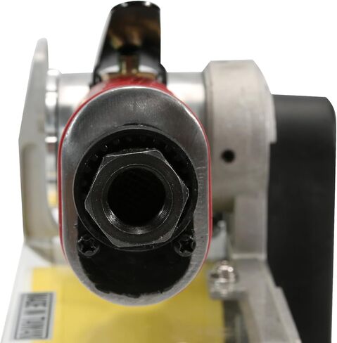 اداة صنفرة احترافية بحزام هوائي مع 10 قطع مقاس 60 × 280 ملم، اداة صنفرة سلكية معدنية تعمل بالهواء المضغوط جيدة للاعمال الخشبية والمعادن والتلميع بنفسك in Kuwait