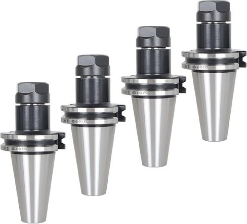 4 Piece Collet CAT40-ER20-2.76 Inch Tool Handle Collet Suitable for CNC Engraving Machine Milling Machine in Saudi Arabia