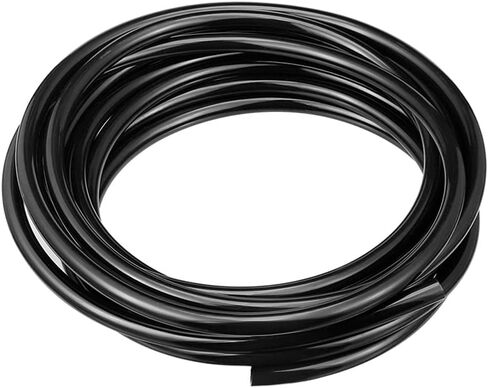 uxcell Pneumatic Air Tubing, 12mm OD x 8mm ID 5 Meters 16ft PU Polyurethane Air Compressor Tube Hose Pipe Clear in Saudi Arabia