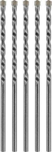 مجموعات قطع البناء المكونة من 5 قطع من Chuck’s Bits (من 1/8 بوصة إلى 5/16 بوصة) من الفولاذ الكربوني المغطى بالكربيد للمطرقة الإيقاعية والمثاقب الدوارة (5/32 بوصة × 4 بوصة) in Kuwait