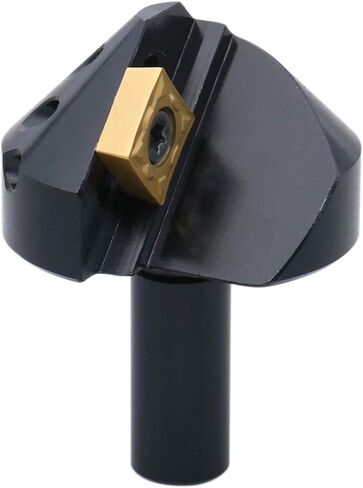 Accusize Industrial Tools 1/4'', 1/2'' and 1-1/4'' 90 Degree Indexable Carbide Countersinks, 0046-0990 | 3-Pc Set: 1/4", 1/2", 1-1/4", Carbide, TiN Coated Inserts, TCMT 32.5, SCMT 43 in Saudi Arabia