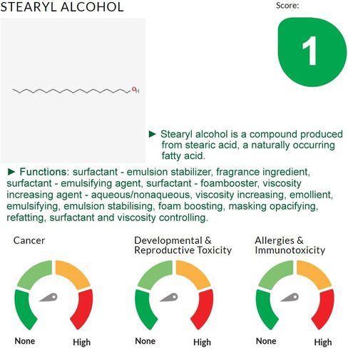 Artekas Innovation - Stearyl Alcohol - for Homemade Cosmetics, Emulsion stabilizer, Fragrance Ingredient, Viscosity Controlling, Masking, Opacifying - 3.52 oz in Kuwait