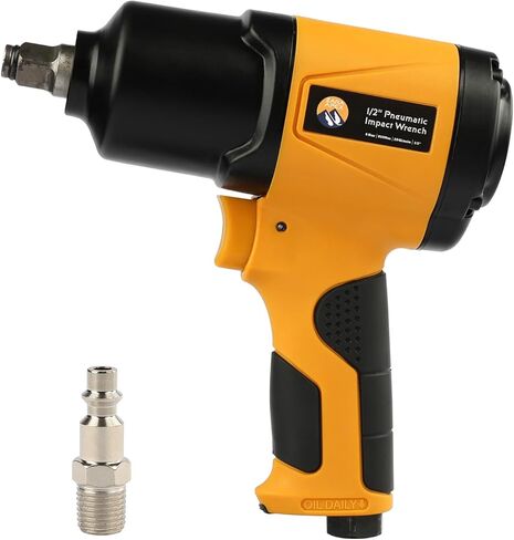 ZaraApex ½’’ Drive Air Impact Wrench, 625 ft.lb Torque Output for Changing Tires and Auto Repair in Kuwait