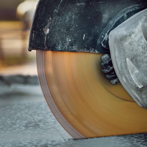4.5" Super Thin Porcelain Diamond Cutting Blade for Angle Grinder | Mesh Thin Tile Blade,Smooth Clean Finish, Dry/Wet Cuts for Porcelain Ceramic Granite Marbles,7/8“-5/8" Arbor in Saudi Arabia