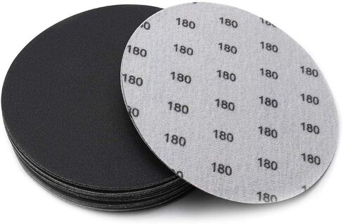 25 قطعة 6 بوصة 150 مم من ورق الصنفرة الاحترافي للتلميع الرطب والجاف، 10000 حبيبة ورق صنفرة رطب وجاف ممتاز مقاوم للماء وشديد التحمل من كربيد السيليكون مناسب لتلميع وتلميع السيارات وأعمال النجارة in Kuwait