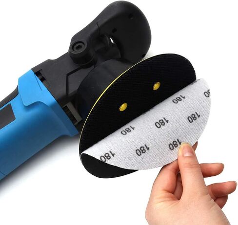 25 قطعة 6 بوصة 150 مم من ورق الصنفرة الاحترافي للتلميع الرطب والجاف، 10000 حبيبة ورق صنفرة رطب وجاف ممتاز مقاوم للماء وشديد التحمل من كربيد السيليكون مناسب لتلميع وتلميع السيارات وأعمال النجارة in Kuwait