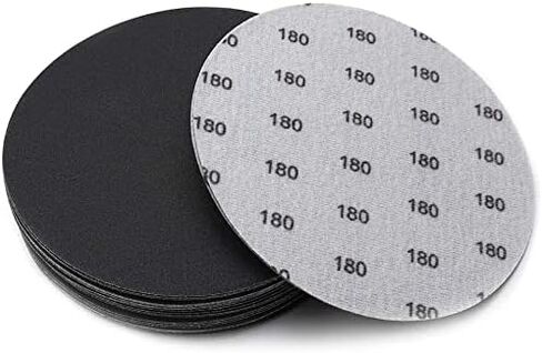 25 قطعة 6 بوصة 150 مم من ورق الصنفرة الاحترافي للتلميع الرطب والجاف، 10000 حبيبة ورق صنفرة رطب وجاف ممتاز مقاوم للماء وشديد التحمل من كربيد السيليكون مناسب لتلميع وتلميع السيارات وأعمال النجارة in Kuwait