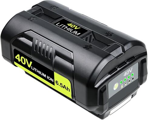 JGSPJ 6.5Ah OP4050 OP4026 Battery Replacement for Ryobi 40V Lithium Ion Battery Compatible with OP4040 OP4030 OP4060A in Saudi Arabia
