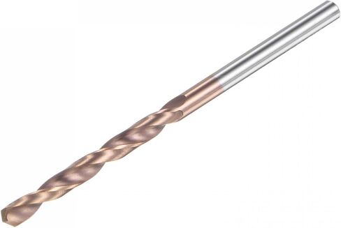 مثقاب تويست من uxcell، مثقاب جوبر 3 مم، مطلي بالتيتانيوم النانوي K35، ساق مستقيمة من كربيد التنجستن بطول 60 مم للحفر من سبائك الفولاذ المقاوم للصدأ in Kuwait