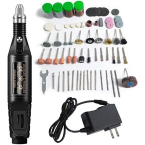 مجموعة أدوات دوارة، مجموعة أدوات قلم النقش، قلم حفر صغير سلكي متعدد الوظائف، مجوهرات يدوية مصنوعة من الزجاج المنحوت، مجموعة مثقاب كهربائي in Kuwait