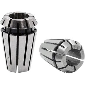 توهيا حلقة زنبركية ER11 مقاس 1/4 انش، ظرف حلقة ER11 عالي الدقة لالة النقش سي ان سي واداة مخرطة الطحن - عبوة من قطعتين in Kuwait