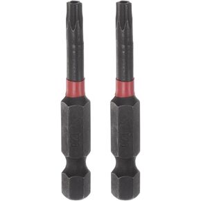 HARFINGTON 2pcs T9 Impact Rated Torx Bit 1/4" Hex Shank 2" Length Magnetic Security Star Screwdriver Power Tool in Saudi Arabia