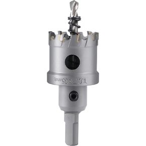 Anfrere TCT 3/8 بوصة منشار ثقب للمعادن الصلبة، منشار قطع كربيد TCT شديد التحمل مع لقمة ثقب مركزية وساق SDS ومفتاح ربط على شكل حرف L للفولاذ المقاوم للصدأ والحديد والألومنيوم والسبائك والبلاستيك in Kuwait