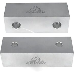 كولتون للأدوات الصناعية 51320 | زوج قياسي من الفك الملزمة المصنوعة من الألومنيوم مقاس 6 × 2 بوصة (6-1/8 × 2 × 2) in Kuwait