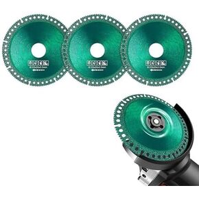 (3 قطع) قرص غير قابل للتدمير لشفرة منشار القطع المركبة متعددة الوظائف، شفرة منشار دائري ماسية رفيعة جدًا لطاحونة الزوايا in Kuwait