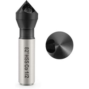 لقمة مثقاب غاطسة، لقمة غاطسة من فولاذ الكوبالت ذات طرف واحد مع لمسة نهائية من طلاء TiAlN للمعادن الصلبة، زاوية نقطة 82 درجة، ساق مستديرة 3/8 بوصة، قطر الجسم 1/2 بوصة in Kuwait