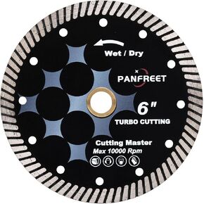 5Pcs PANFEEET Granite Turbo Blade 6 ",Diamond Saw Blade for Granite in Saudi Arabia