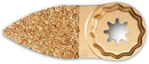 Fein StarLock Plus Carbide Oscillating Rasp - Finger Shape for Coarse Grinding of Filler Material, Tile Adhesive, Concrete, Stone, Wood - Fits Most Multitools - 63731002210 in Saudi Arabia