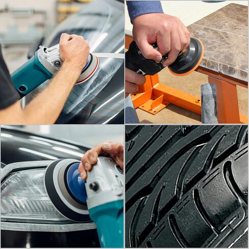 100 قطعة من أقراص الصنفرة مقاس 5 بوصات 600 800 1000 1500 2000 قرص سنفرة بحلقة 8 فتحات للتركيب بواسطة خطاف وحلقة لصنفرة الصنفرة المدارية (SD003) in Kuwait