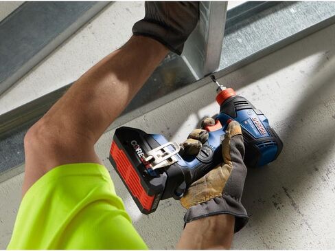 BOSCH GXL18V-233B25 18V 2-Tool Combo Kit with 1/2 In. Hammer Drill/Driver, Two-In-One 1/4 In. and 1/2 In. Bit/Socket Impact Driver/Wrench and (2) CORE18V® 4 Ah Advanced Power Batteries in Saudi Arabia