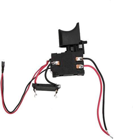Cordless Drill Trigger Switch, 7.2 V-24 V Lithium Battery Drill Speed Control Drill Switch Replacement with Small Light Electric Drill Switch Drill Press Switch for Electric Hand Drill in Saudi Arabia