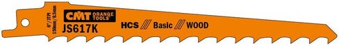 CMT USA, Inc. JS617K-5 CMT 3 TPI HCS Reciprocating Saw Blades for Wood (5 Pack), 5" in Saudi Arabia