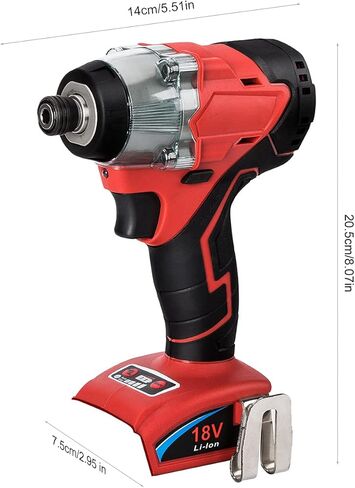 يكس-بر مثقاب كهربائي لاسلكي يعمل بالطاقة من ميلووكي 18 فولت ليثيوم ايون، عزم دوران 3097 انش، ادوات مثقاب صغير بدون فرشاة لتحسين المنزل (الأداة فقط) in Kuwait