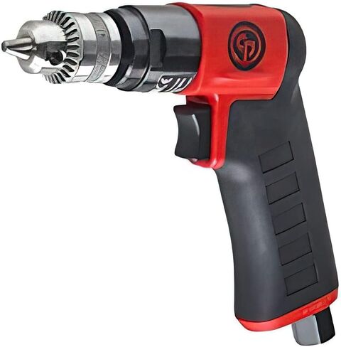 Chicago Pneumatic CP7300C - Air Power Drill, 1/4 Inch (6.5 mm), Keyed Chuck, Pistol Handle, 0.31 HP / 230 W, Stall Torque 1.9 ft. lbf / 2.6 NM, 3300 RPM, Hand Drill, Power Tools & Home Improvement in Saudi Arabia