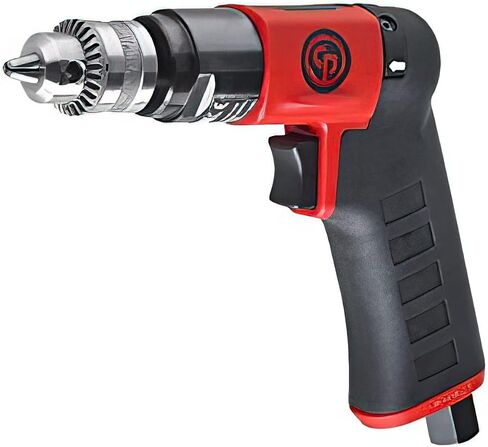 Chicago Pneumatic CP7300C - Air Power Drill, 1/4 Inch (6.5 mm), Keyed Chuck, Pistol Handle, 0.31 HP / 230 W, Stall Torque 1.9 ft. lbf / 2.6 NM, 3300 RPM, Hand Drill, Power Tools & Home Improvement in Saudi Arabia
