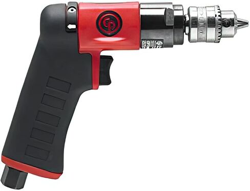 Chicago Pneumatic CP7300C - Air Power Drill, 1/4 Inch (6.5 mm), Keyed Chuck, Pistol Handle, 0.31 HP / 230 W, Stall Torque 1.9 ft. lbf / 2.6 NM, 3300 RPM, Hand Drill, Power Tools & Home Improvement in Saudi Arabia