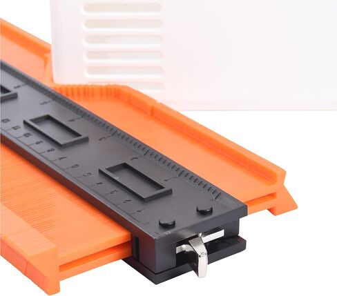 مجموعة أدوات قياس محيط الجسم من تولزيلا - قفل 25.4 سم، مثالية لأعمال النجارة والأرضيات والبلاط والخربشات والنجارة والمشروعات اليدوية المتنوعة in Kuwait