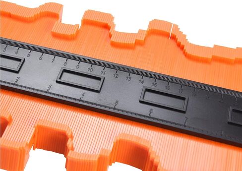 مجموعة أدوات قياس محيط الجسم من تولزيلا - قفل 25.4 سم، مثالية لأعمال النجارة والأرضيات والبلاط والخربشات والنجارة والمشروعات اليدوية المتنوعة in Kuwait