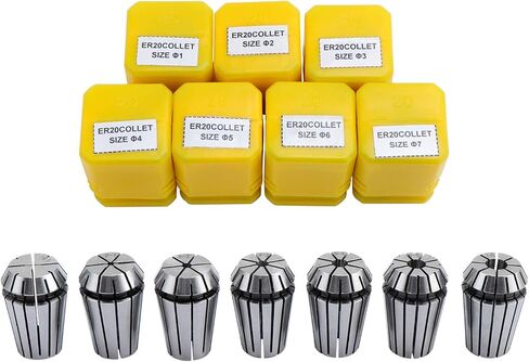 مجموعة مطاردة الربيع 7 قطع من إيسوميك، لآلة النقش وأداة المطاحن 1-7 ملم in Kuwait