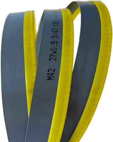 M42 Bi-Metal Band Saw Blade, 162" Length, 1.34" Width, 0.043" Thick Regular Tooth, Raker Set, Positive Rake, 4-6 TPI in Kuwait