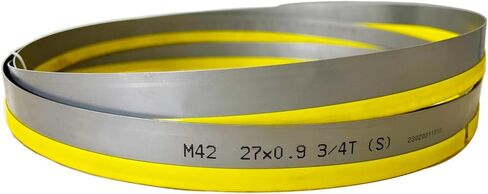 M42 Bi-Metal Band Saw Blade, 162" Length, 1.34" Width, 0.043" Thick Regular Tooth, Raker Set, Positive Rake, 4-6 TPI in Kuwait