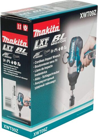 Makita XWT09Z LXT Lithium-Ion Brushless Cordless High Torque Hex Impact Wrench, 18V/7/16" in Saudi Arabia