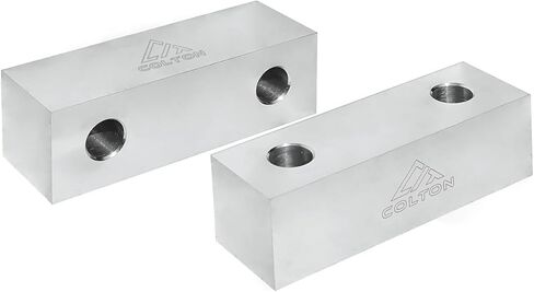 كولتون للأدوات الصناعية 51320 | زوج قياسي من الفك الملزمة المصنوعة من الألومنيوم مقاس 6 × 2 بوصة (6-1/8 × 2 × 2) in Kuwait
