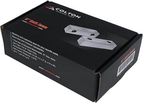 كولتون للأدوات الصناعية 51320 | زوج قياسي من الفك الملزمة المصنوعة من الألومنيوم مقاس 6 × 2 بوصة (6-1/8 × 2 × 2) in Kuwait