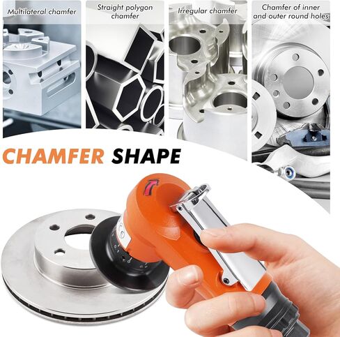 الة شطب هوائية صغيرة محمولة باليد تعمل بالهواء المضغوط 1/4 انش 45 درجة in Kuwait