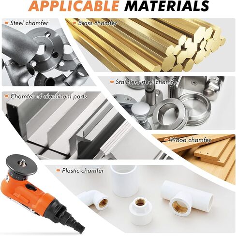 الة شطب هوائية صغيرة محمولة باليد تعمل بالهواء المضغوط 1/4 انش 45 درجة in Kuwait