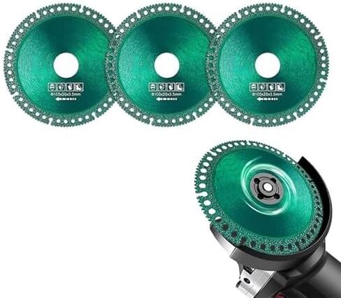 (3 قطع) قرص غير قابل للتدمير لشفرة منشار القطع المركبة متعددة الوظائف، شفرة منشار دائري ماسية رفيعة جدًا لطاحونة الزوايا in Kuwait