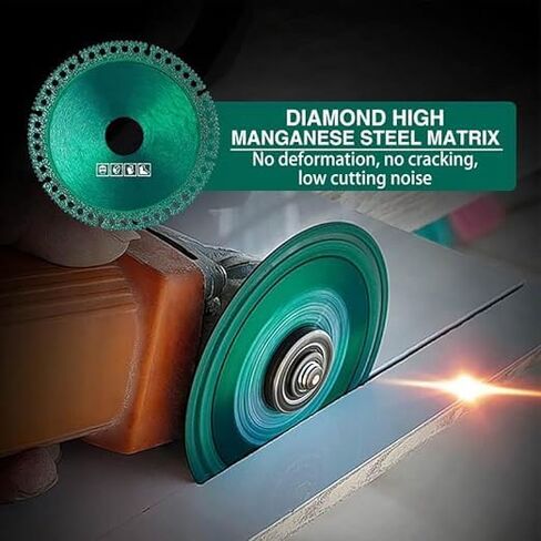 (3 قطع) قرص غير قابل للتدمير لشفرة منشار القطع المركبة متعددة الوظائف، شفرة منشار دائري ماسية رفيعة جدًا لطاحونة الزوايا in Kuwait