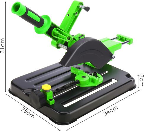 WerkWeit Angle Grinder Stand Universal Fixed Angle Grinder Holder 45 Degree Clamp Angle Grinder Bracket with Slide Handle Adjustable Grinder Holder for 100-125 Angle Grinder Support in Kuwait