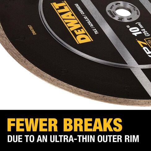 Dewalt DW47057 10 in. XP7 Tile Diamond Blades in Saudi Arabia