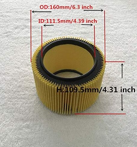 فلتر بديل للمكنسة الكهربائية الرطبة والجافة سعة 4 جالون من كرافتس مان 17612 قطعة / عبوة جديدة!! in Kuwait