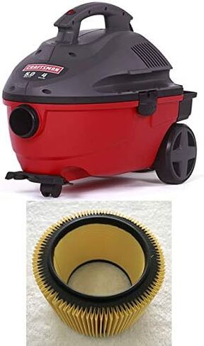 فلتر بديل للمكنسة الكهربائية الرطبة والجافة سعة 4 جالون من كرافتس مان 17612 قطعة / عبوة جديدة!! in Kuwait