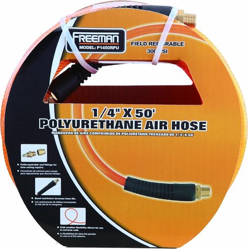 Freeman P1450RPU 1/4" x 50' Polyurethane Air Hose with Field Repairable Ends in Saudi Arabia
